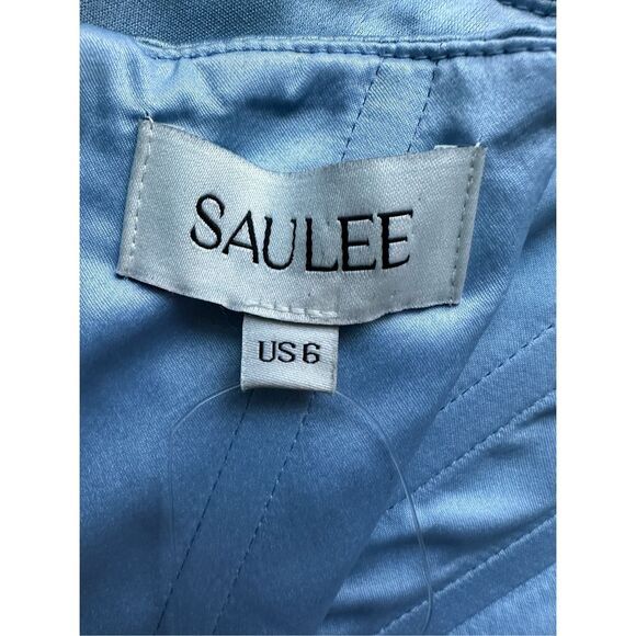 SAU LEE PASHA SATIN GOWN SIZE US 6 $650 - Picture 15 of 16